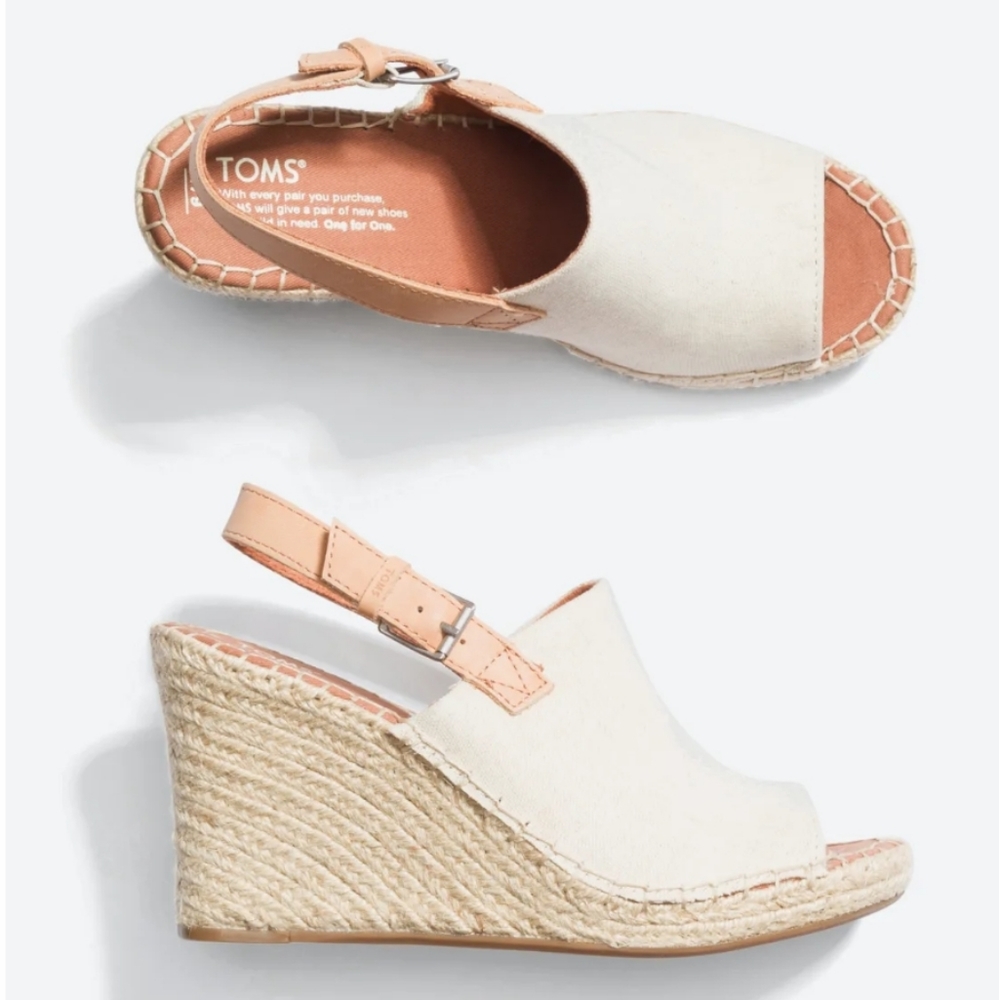 Monica Fabric Espadrille Wedge Gem